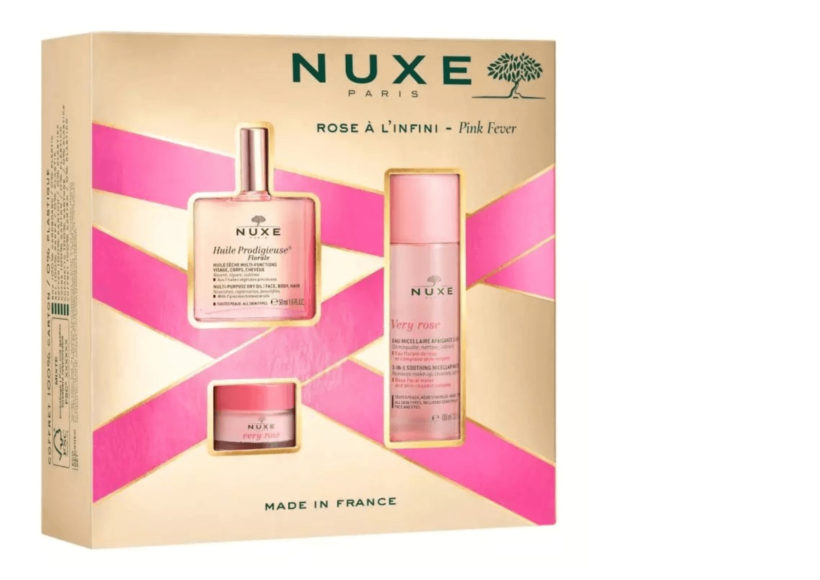 Dárková kosmetická sada Pink Fever Gift Set od Nuxe
